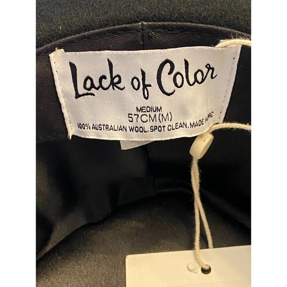 Lack of Color Val Diamond Hat Australian Wool Velvet Band Western Medium 57CM - Picture 9 of 9